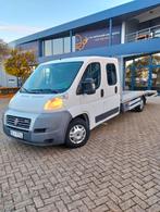 Fiat Ducato 2.3 JTD Multijet 120 Autotransporter Depaneuse, Auto's, Fiat, 4 deurs, Zwart, Wit, Particulier