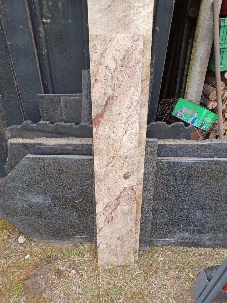 Graniet, Doe-het-zelf en Bouw, Plinten en Afwerking, Zo goed als nieuw, Ophalen