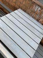 Tuintafel en 2 tuinstoelen, Kunststof, Gebruikt, Tuinset, Eettafel