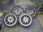 Opmaaksetje 4x100 17inch, Auto-onderdelen, Banden en Velgen, Ophalen, Gebruikt, 17 inch, Band(en)