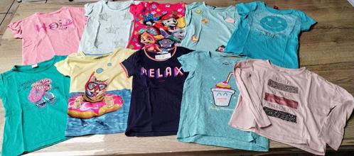 T-shirts maat 128, Enfants & Bébés, Vêtements enfant | Taille 128, Utilisé, Fille, Chemise ou À manches longues, Enlèvement ou Envoi