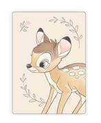 Bambi Fleece Deken - Disney, Nieuw, Beige, Deken of Dekbed, Ophalen of Verzenden