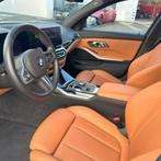 BMW 318D automatic Touring, Autos, Cuir, Noir, Break, Automatique