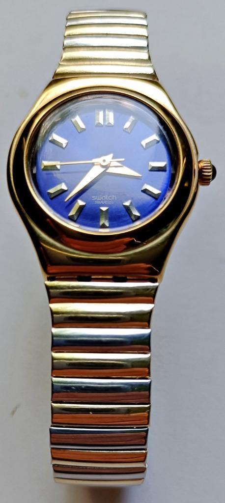 Montre Swatch Irony Lady YSG105B Jenaye Flex, 1998, Verzamelen, Overige Verzamelen, Gebruikt, Ophalen of Verzenden