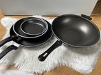 poêles + Wok, Maison & Meubles, Cuisine | Casseroles & Poêles, Utilisé, Plaque céramique, Wok