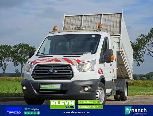 Ford TRANSIT 2.0 Laadbak Bladschotten, Auto's, Bestelwagens en Lichte vracht, Bedrijf, ABS, Airconditioning, Centrale vergrendeling