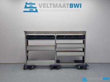 Aluca bedrijfswageninrichting Z.G.A.N. businrichting kast beschikbaar voor biedingen