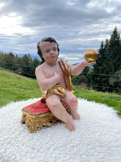 Antieke Baroksculptuur uit de 17e Eeuw – Wenen, Oostenrijk, Antiek en Kunst, Antiek | Religieuze voorwerpen, Verzenden