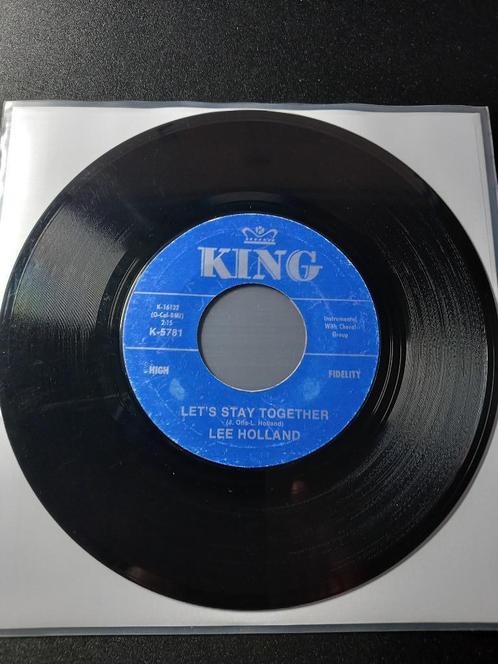 Lee Holland ‎– Let's Stay Together " Popcorn ", Cd's en Dvd's, Vinyl Singles, Zo goed als nieuw, Single, R&B en Soul, 7 inch, Ophalen of Verzenden