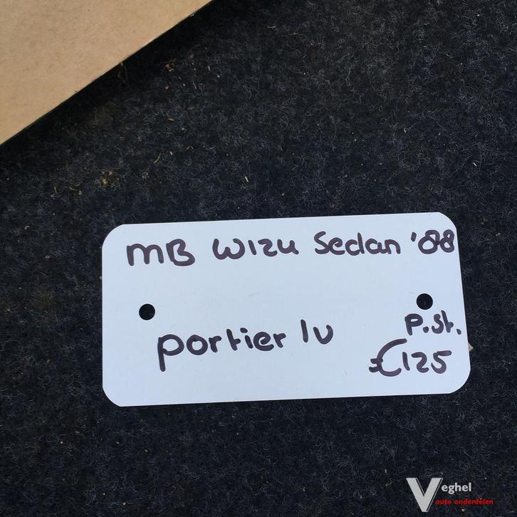 Mercedes W124 1988 Portier Linksvoor of Linksachter, Auto-onderdelen, Carrosserie, Deur, Gebruikt, Ophalen