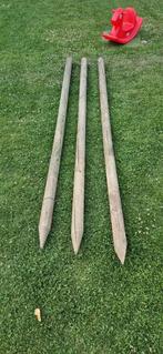 Poteaux bois sapin pour cloture ou tuteur, Ophalen of Verzenden, Gebruikt, Palen