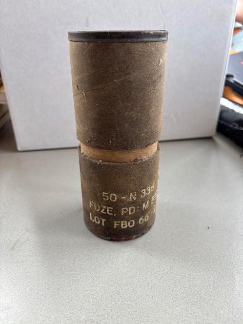 Originele Amerikaanse leger fuze-container, militair, Verzamelen, Militaria | Algemeen, Verzenden