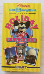 Walt Disney-Holiday Planner VHS Cassette - zie beschrijving, Autres types, Mickey Mouse, Utilisé, Enlèvement ou Envoi