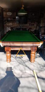 Biljart tafel, Ophalen