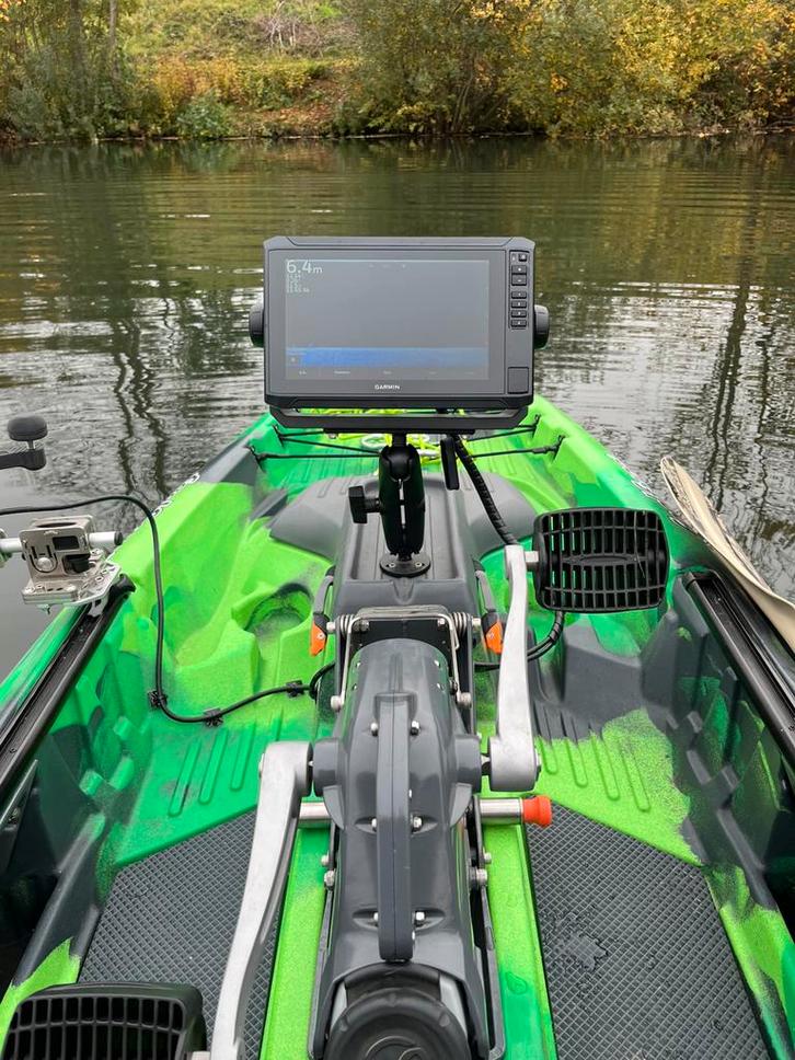 Viskajak FEELFREE DORADO V2 green flash, Watersport en Boten, Hengelsport | Roofvissen, Zo goed als nieuw, Overige typen, Ophalen