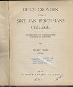 Op de gronden van het Sint Jan Berchmanscollege, Boeken, Ophalen of Verzenden, Gelezen