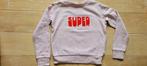 Roze sweater "Super" - American Outfitters - maat 128 (8 jaa, Gebruikt, Meisje, Trui of Vest, Ophalen of Verzenden