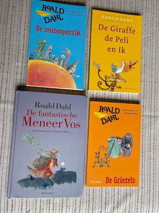 4 boeken Roald Dahl, Livres, Livres pour enfants | Jeunesse | Moins de 10 ans, Enlèvement ou Envoi