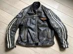 motorjas leder met Harley Davidson patches, Motoren, Kleding | Motorkleding, Tweedehands, Heren, Jas | leer