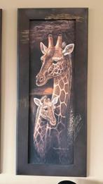 Schilderij ‘giraf ‘, Ophalen, Zo goed als nieuw