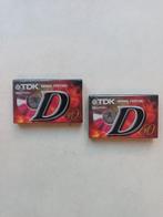 Set cassettebandjes - TDK 60 - nieuwstaat, Cd's en Dvd's, Cassettebandjes, Ophalen of Verzenden, Nieuw in verpakking