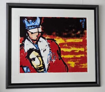Herman Brood - Kroning van de Koning Handgesingeerd 41/50 beschikbaar voor biedingen