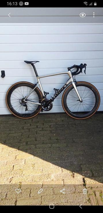 S Works Tarmac SL6  maat 58, 28 inch, Carbon, Zo goed als nieuw, 57 tot 61 cm