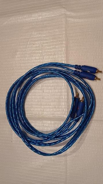 2 x RCA/cinch kabel 3 meter lang nieuw beschikbaar voor biedingen