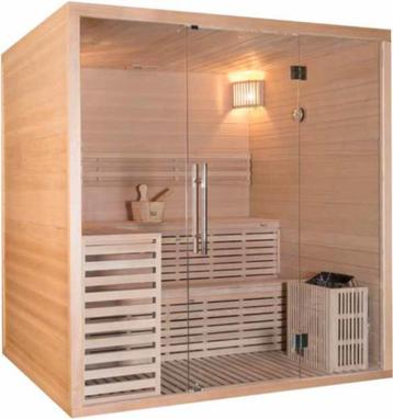 Toonzaalmodel / Europese Finse sauna 6 personen 200 x 170 x  beschikbaar voor biedingen