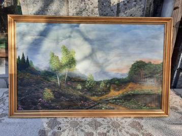 schilderij - heide beschikbaar voor biedingen