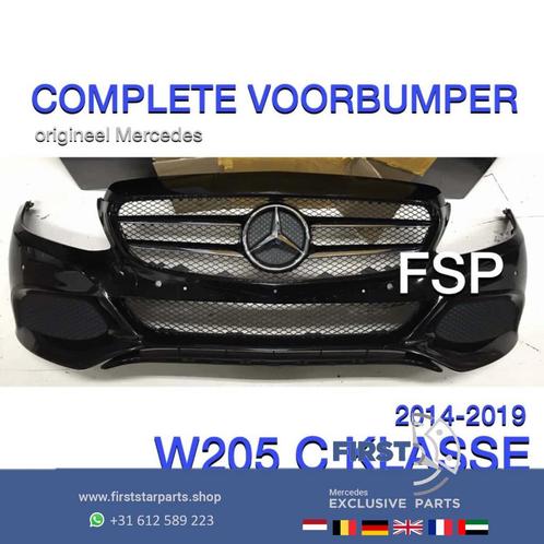 W205 C205 S205 Mercedes C Klasse VOORBUMPER + GRIL COMPLEET, Autos : Pièces & Accessoires, Carrosserie & Tôlerie, Pare-chocs, Mercedes-Benz