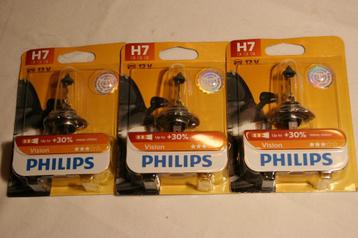 Philips Vision H7 koplamp 12V 55W 3 stuks beschikbaar voor biedingen