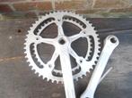 Vintage crankstel Campagnolo, Fietsen en Brommers, Gebruikt, Oldtimer, Campagnolo, Ophalen