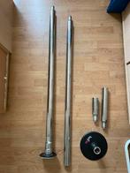 Danspaal: Lupit Pole G2 Quicklock chrome 45mm, Sport en Fitness, Fitnessmaterialen, Ophalen, Zo goed als nieuw