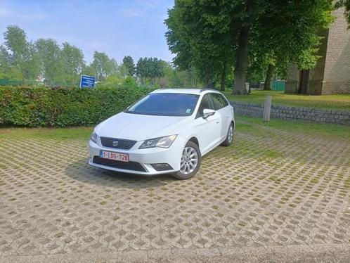 Te koop: Seat Leon ST 1.2 TSI – 110 pk – 2016 – Wit, Auto's, Seat, Particulier, Leon, ABS, Airbags, Bluetooth, Bochtverlichting