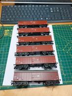 Marklin Ho 4460 set van 6 auto's, Hobby en Vrije tijd, Wisselstroom, Gebruikt, Wagon, Ophalen of Verzenden