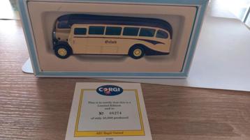 Bied een heel mooi autobus aan Aec regal coach corgi beschikbaar voor biedingen