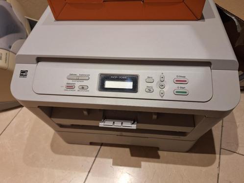 Brother DCP-7055 Laser Printer + Scanner, Computers en Software, Printers, Zo goed als nieuw, Printer, Laserprinter, Kopieren
