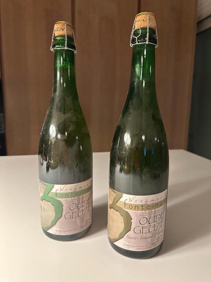 3 fontaines à gueuze, Collections, Marques de bière, Neuf, Bouteille(s), Enlèvement