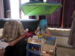 houten speelgoedwinkeltje HABA + accessoires, Kinderen en Baby's, Ophalen, Zo goed als nieuw, Meubelstuk of Keukentje