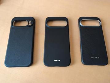 Pixel 9 Pro Coques 3x Mous, Ringke, Pitaka Carbon beschikbaar voor biedingen