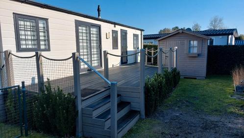 Stacaravan met staanplaats Koksijde, Caravans en Kamperen, Stacaravans, Ophalen