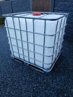 Regenton 1000 liter, Tuin en Terras, 150 liter of meer, Ophalen, Metaal, Met kraantje