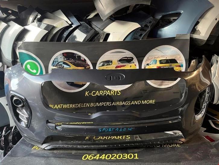 Bumper Kia Sportage 18/24 origineel Voorbumper, Auto-onderdelen, Carrosserie, Bumper, Kia, Voor, Gebruikt