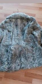 Manteau de fourrure mi-long, Vêtements | Femmes, Vestes | Hiver, Enlèvement ou Envoi, Comme neuf, Taille 42/44 (L), Gris
