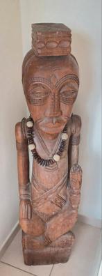 Mooi houten beeld afkomstg uit D.R CONGO, Antiek en Kunst, Ophalen