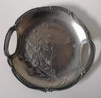 Tinnen sierbord met bloemmotief., Enlèvement ou Envoi, Comme neuf