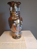 Japanse vaas in Satsuma-stijl (08), Antiek en Kunst, Ophalen