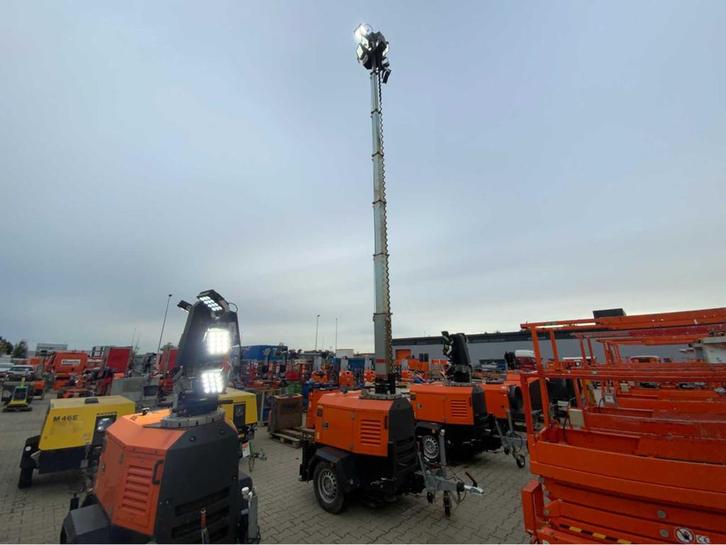 2016 Trime X-ECOK2 LED Lichtmast aggregaat aanhangwagen, Auto diversen, Aanhangers en Bagagewagens, Gebruikt