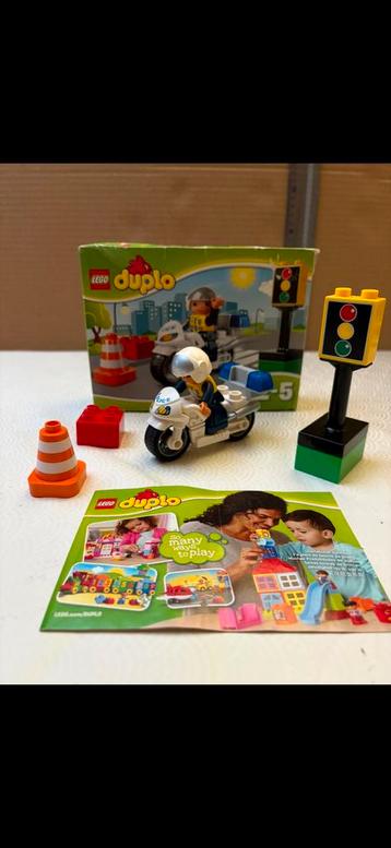 Lego Duplo moto de police beschikbaar voor biedingen